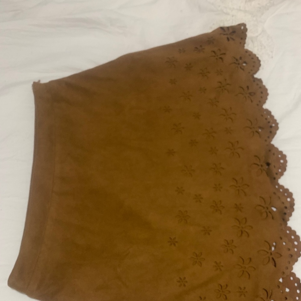 Soft brown skirt